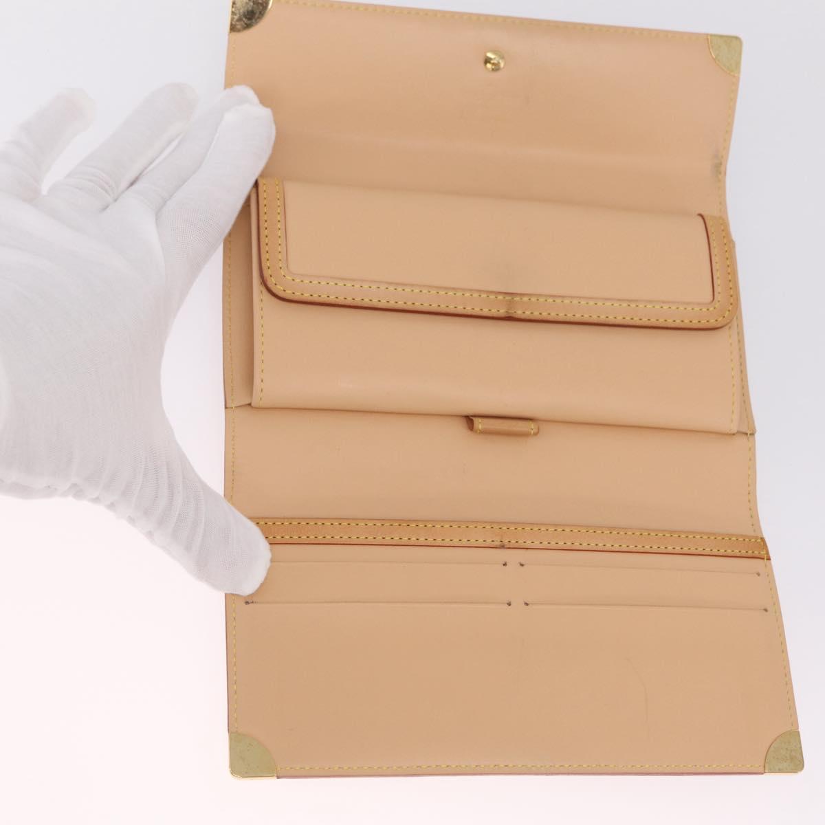 LOUIS VUITTON Multicolor Portefeuille International Wallet M92658 LV Auth 213280