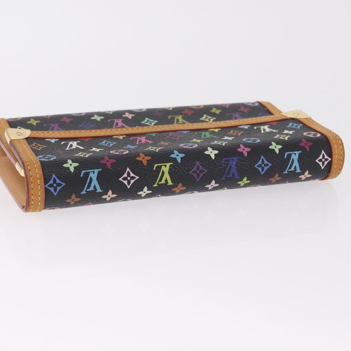 LOUIS VUITTON Multicolor Portefeuille International Wallet M92658 LV Auth 213280