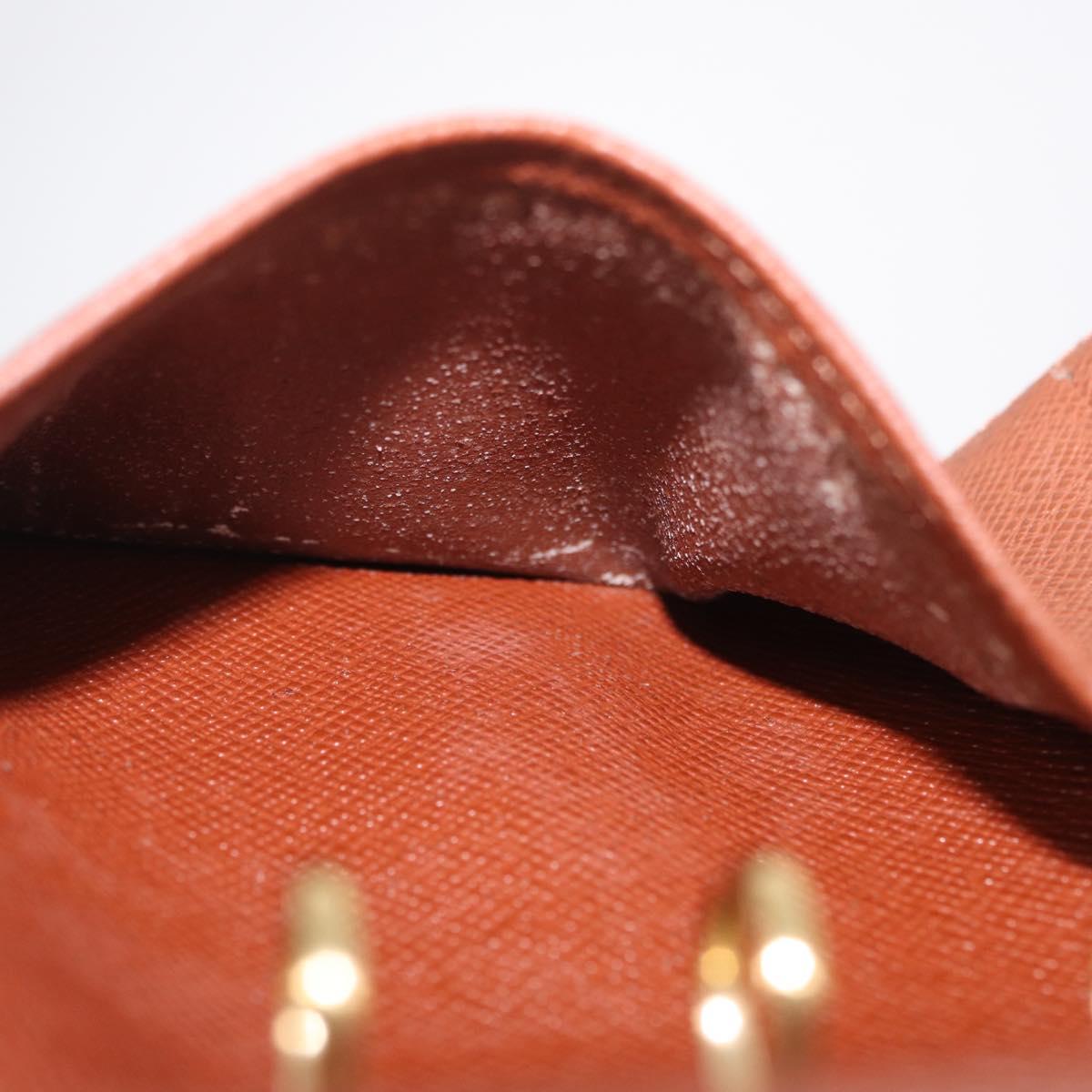 LOUIS VUITTON Monogram Agenda PM Day Planner Cover R20005 LV Auth 213281