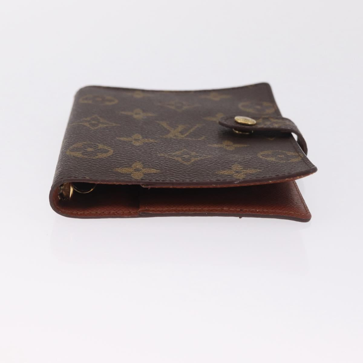 LOUIS VUITTON Monogram Agenda PM Day Planner Cover R20005 LV Auth 213281
