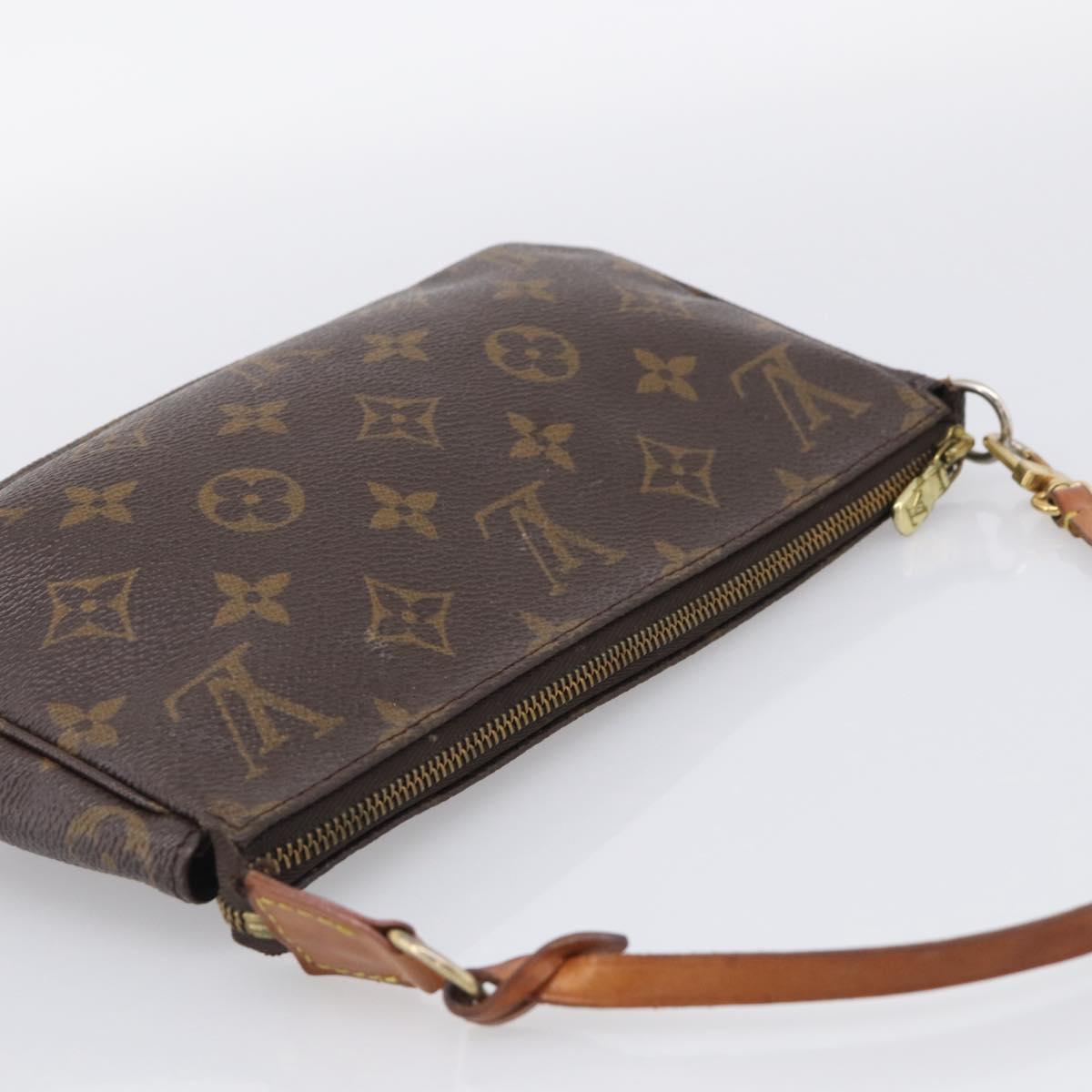 LOUIS VUITTON Monogram Pochette Accessoires Pouch M51980 LV Auth 213294