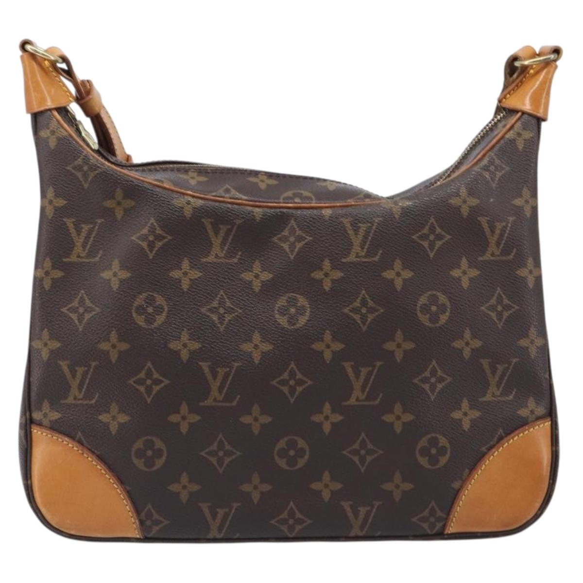 LOUIS VUITTON Monogram Boulogne 30 Shoulder Bag M51265 LV Auth 213299A