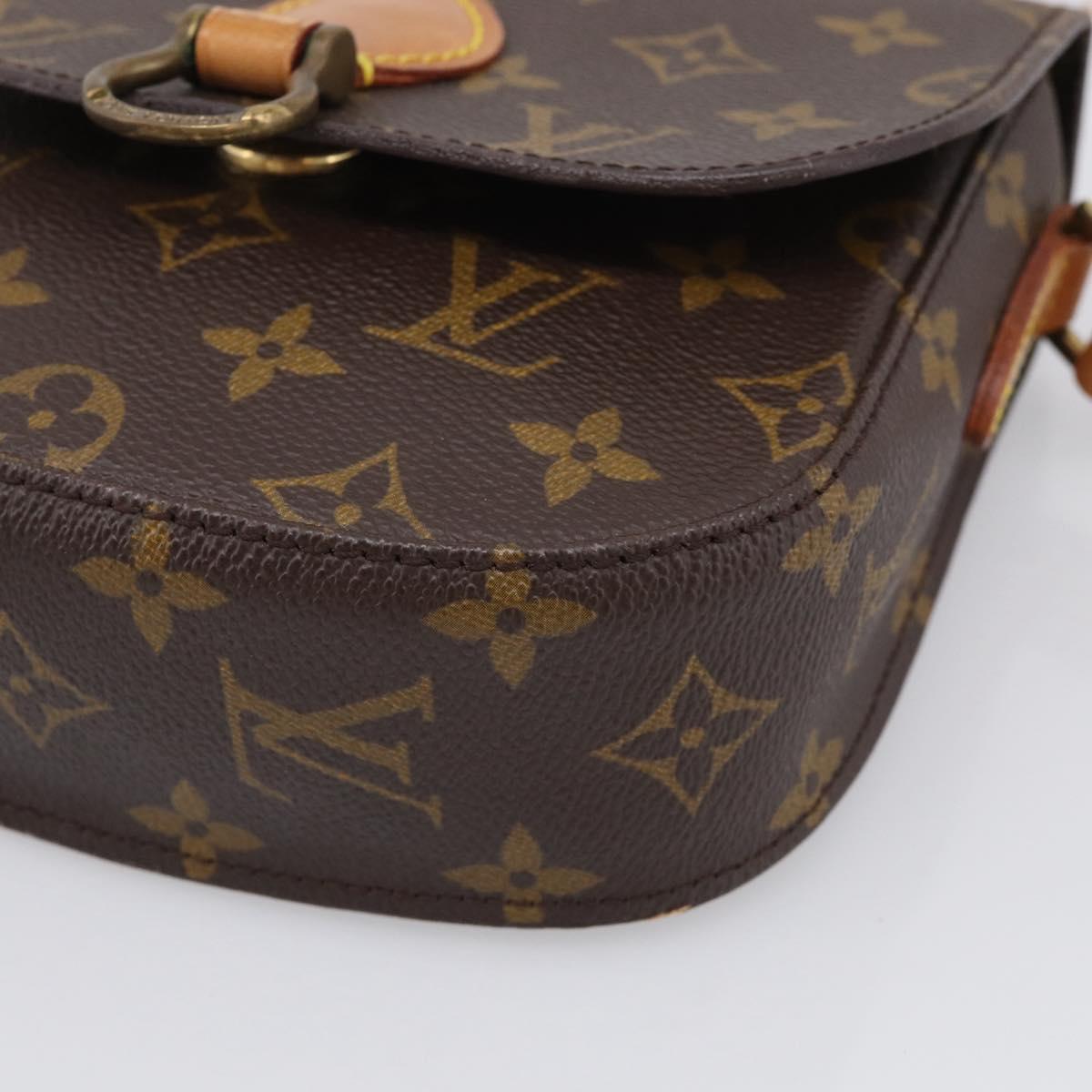LOUIS VUITTON Monogram Saint Cloud PM Shoulder Bag M51244 LV Auth 213300A
