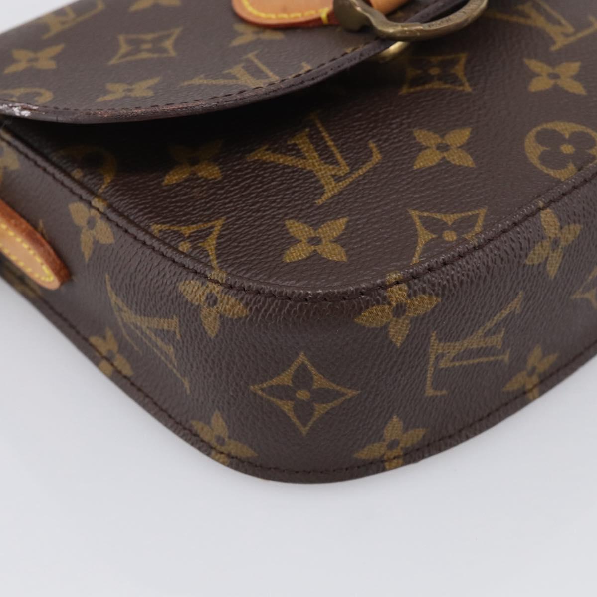LOUIS VUITTON Monogram Saint Cloud PM Shoulder Bag M51244 LV Auth 213300A