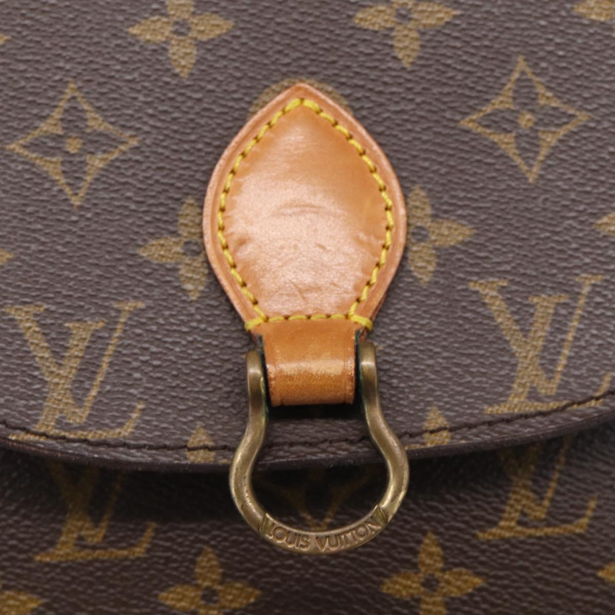 LOUIS VUITTON Monogram Saint Cloud PM Shoulder Bag M51244 LV Auth 213300A