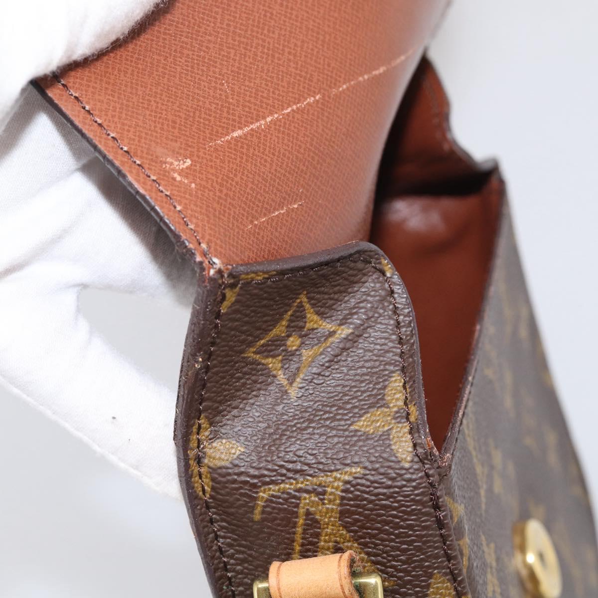 LOUIS VUITTON Monogram Saint Cloud PM Shoulder Bag M51244 LV Auth 213300A