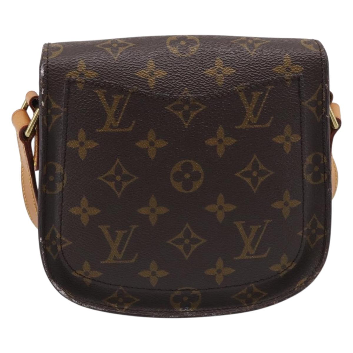 LOUIS VUITTON Monogram Saint Cloud PM Shoulder Bag M51244 LV Auth 213300A