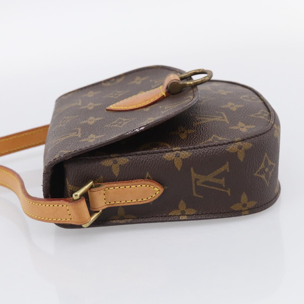 LOUIS VUITTON Monogram Saint Cloud PM Shoulder Bag M51244 LV Auth 213300A