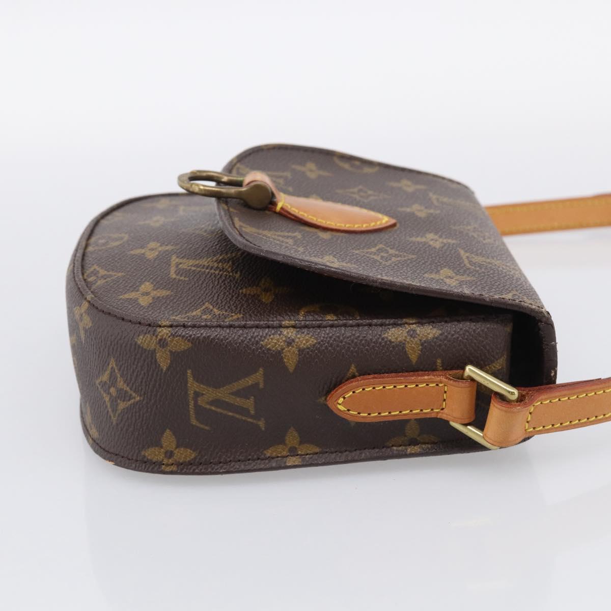 LOUIS VUITTON Monogram Saint Cloud PM Shoulder Bag M51244 LV Auth 213300A