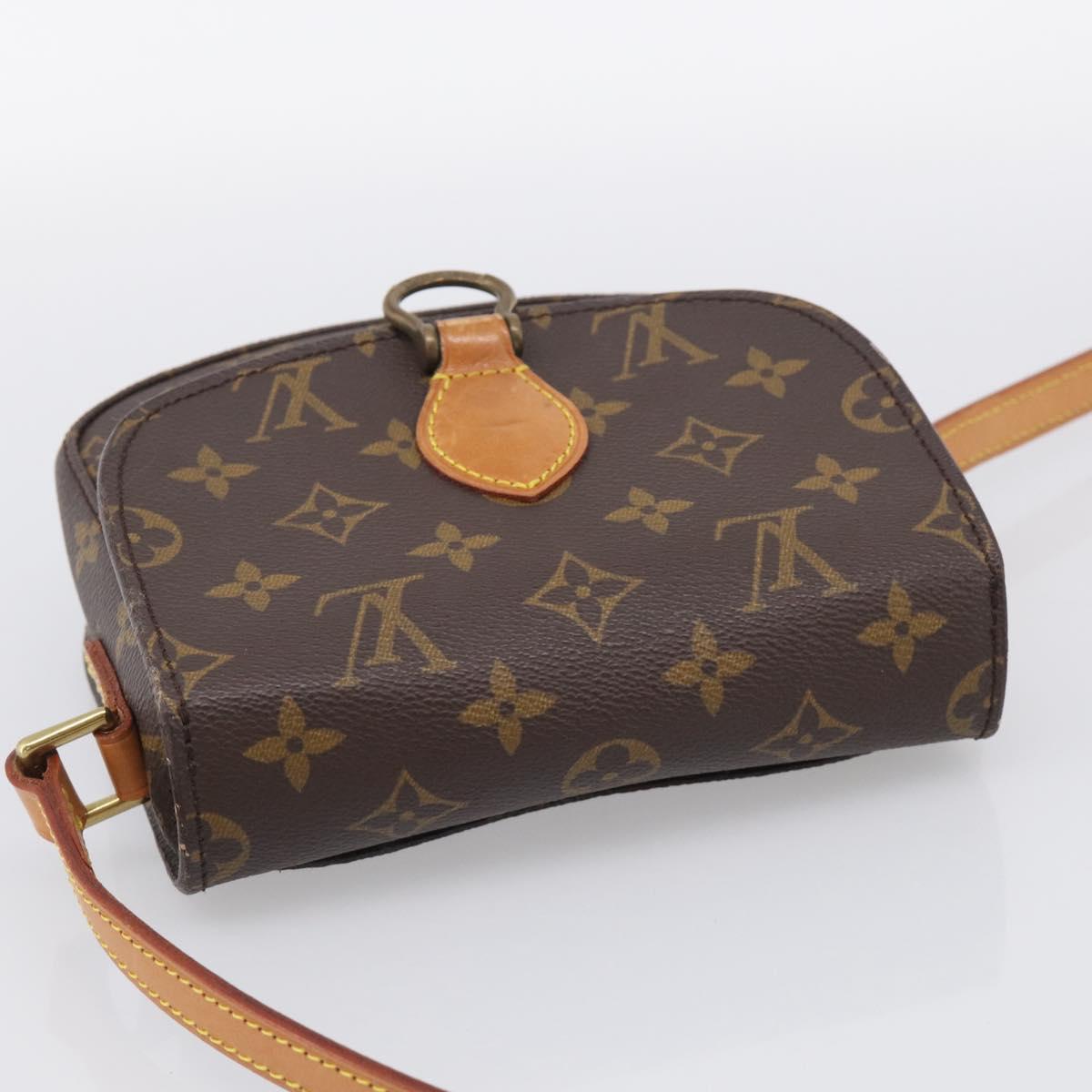 LOUIS VUITTON Monogram Saint Cloud PM Shoulder Bag M51244 LV Auth 213300A