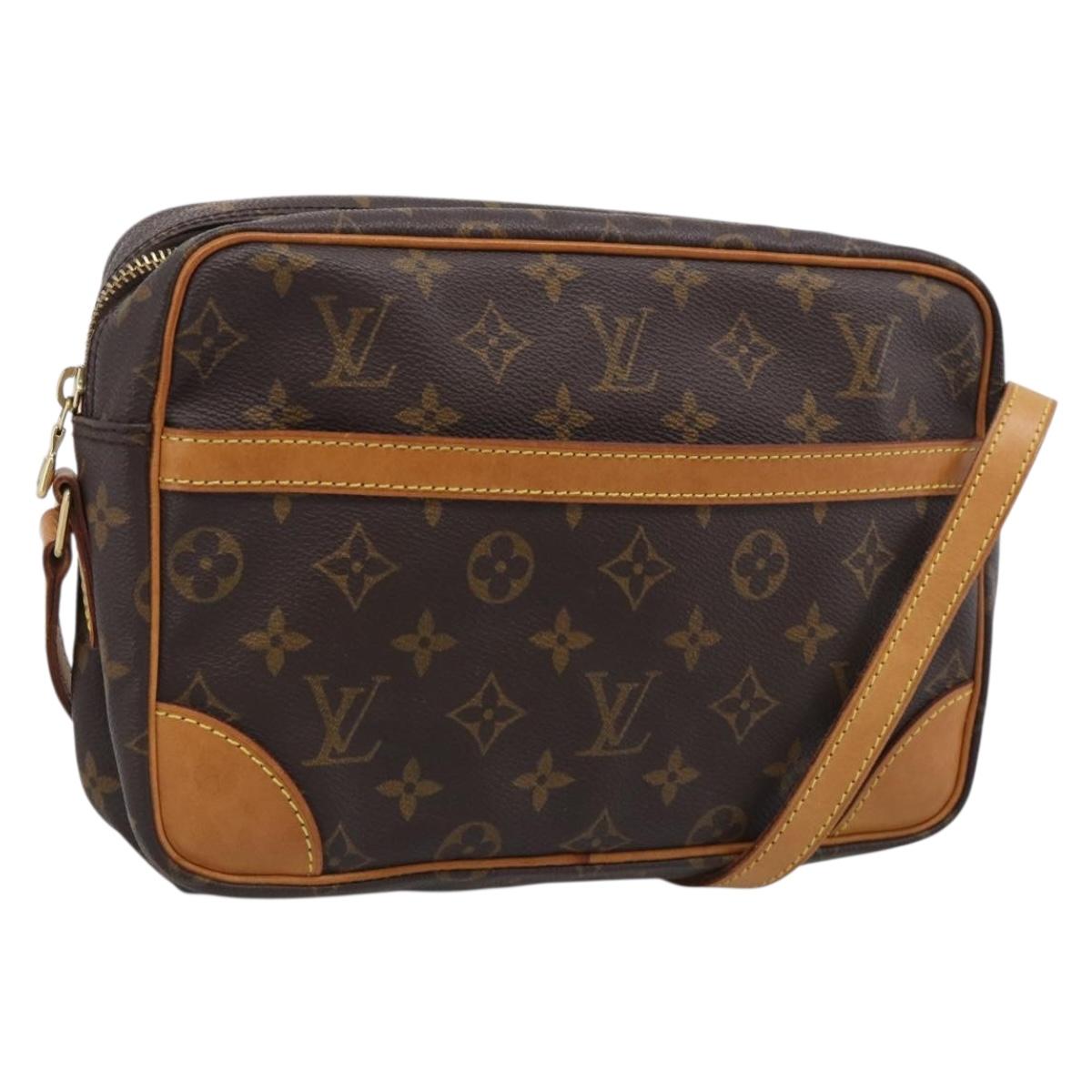 LOUIS VUITTON Monogram Trocadero 27 Shoulder Bag M51274 LV Auth 213327V