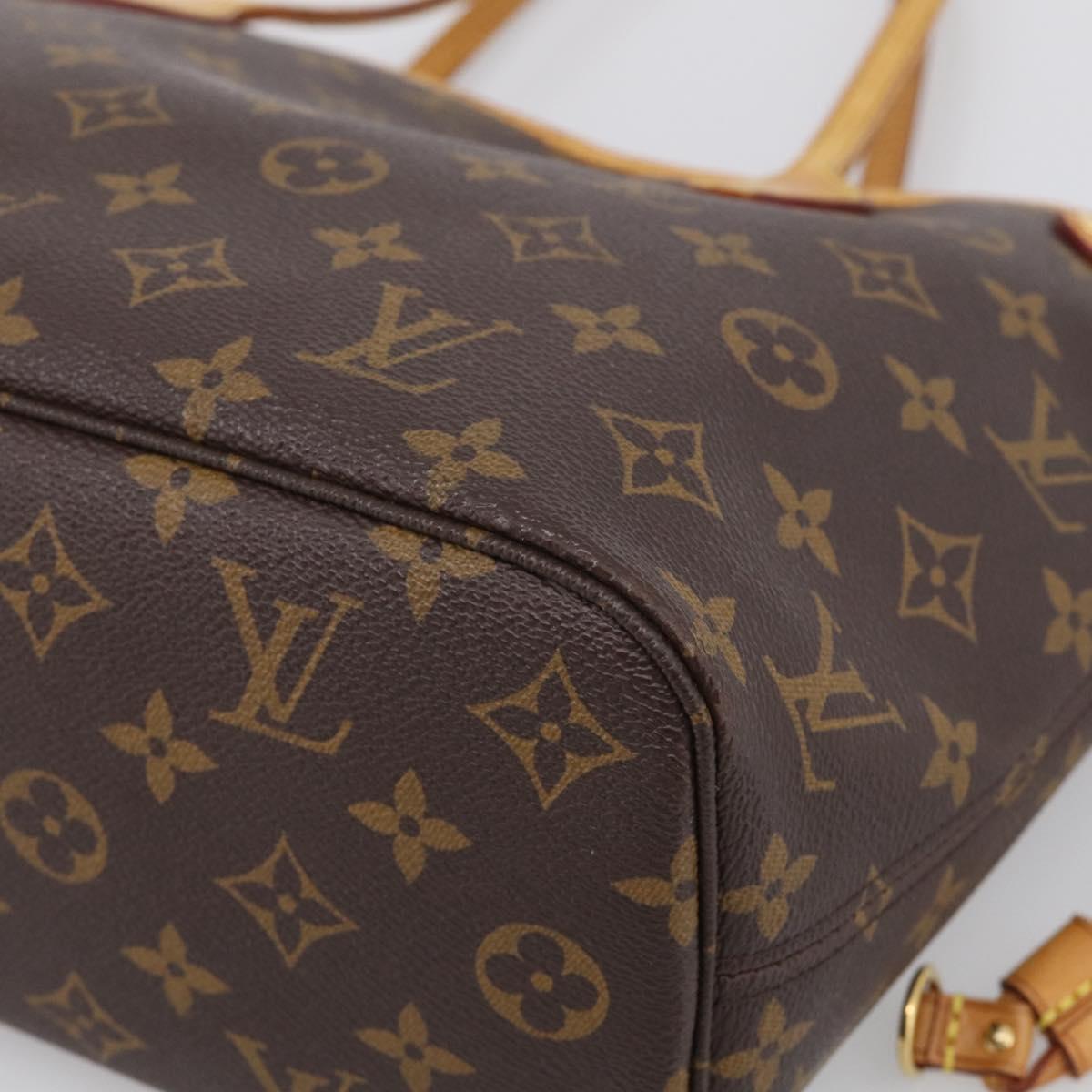 LOUIS VUITTON Monogram Neverfull PM Tote Bag M40155 LV Auth 213328A