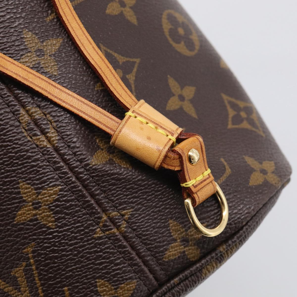 LOUIS VUITTON Monogram Neverfull PM Tote Bag M40155 LV Auth 213328A