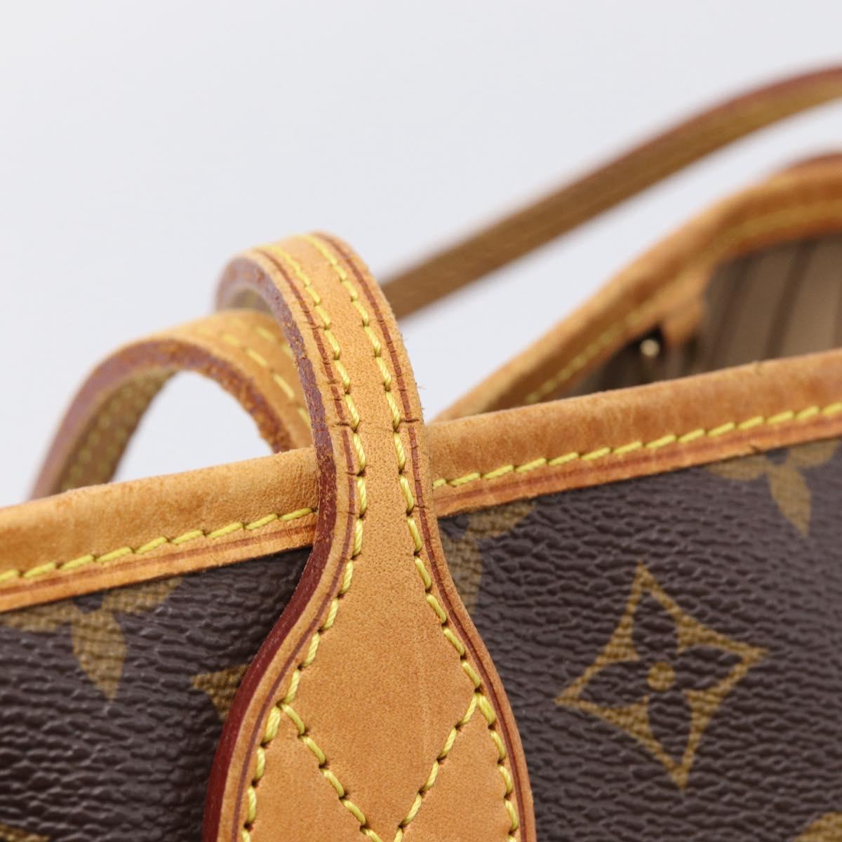 LOUIS VUITTON Monogram Neverfull PM Tote Bag M40155 LV Auth 213328A