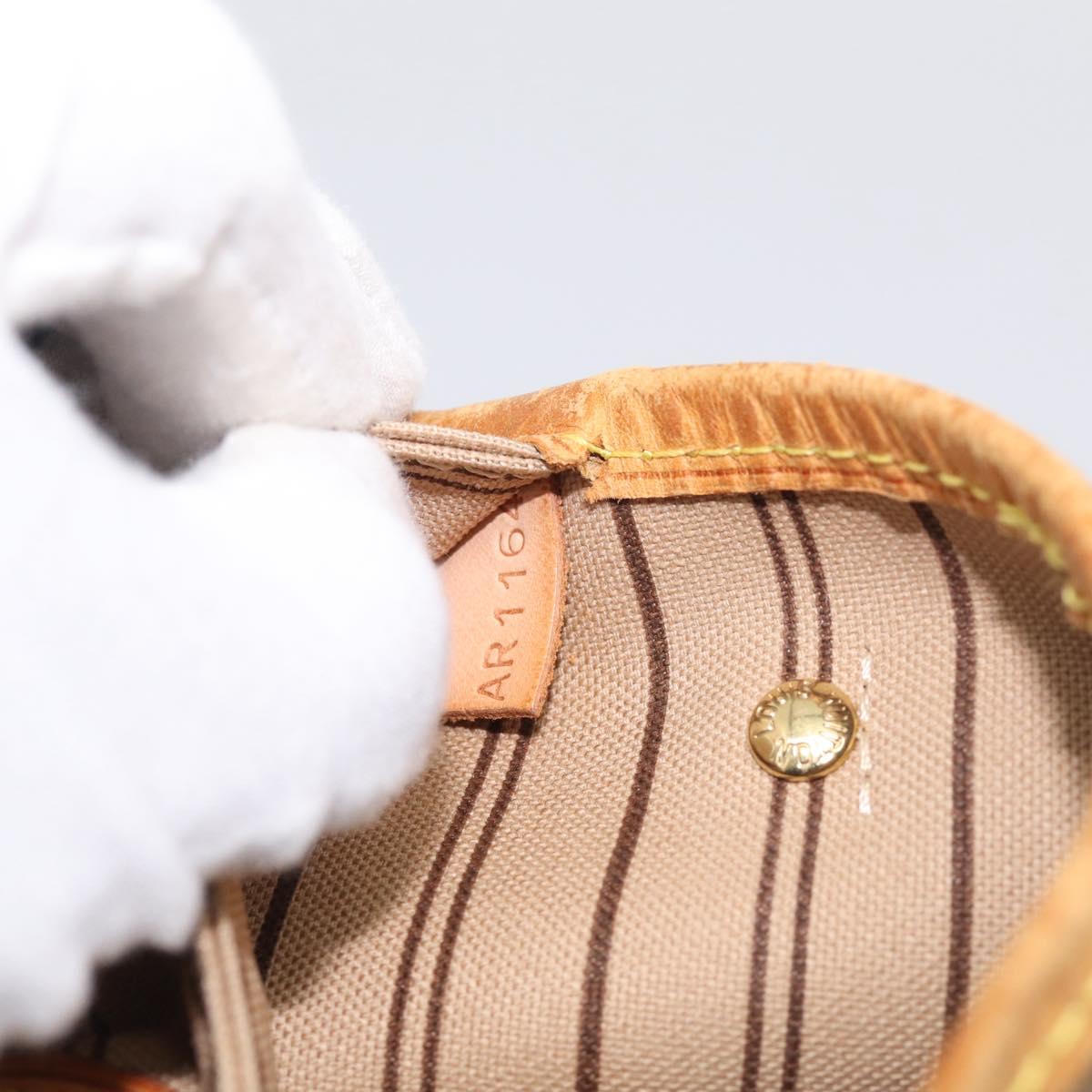 LOUIS VUITTON Monogram Neverfull PM Tote Bag M40155 LV Auth 213328A