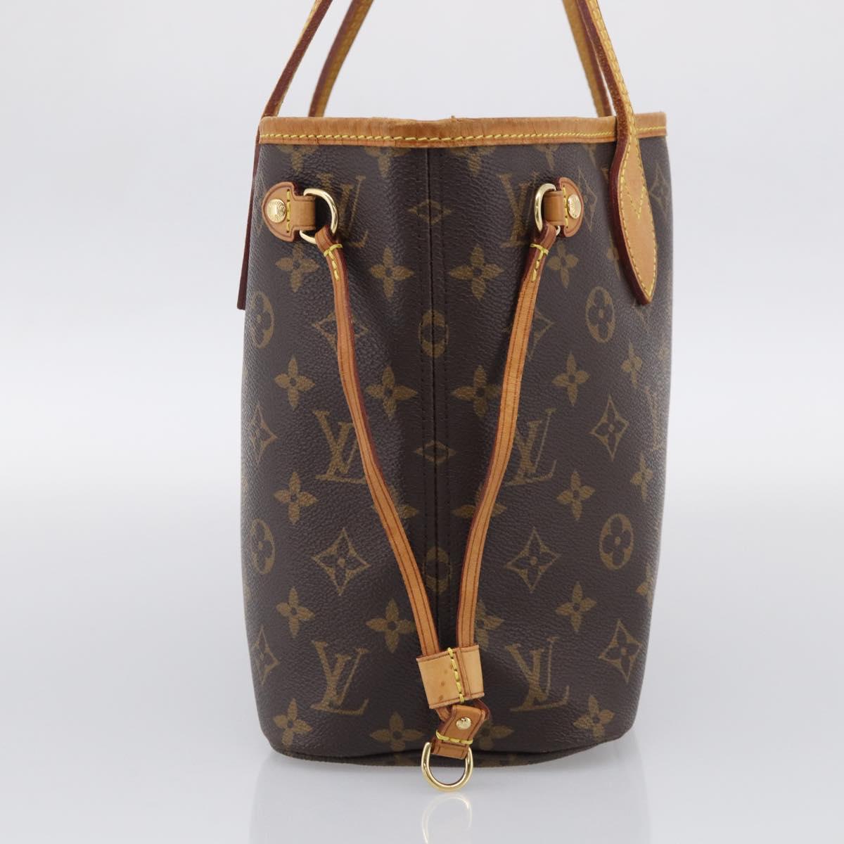 LOUIS VUITTON Monogram Neverfull PM Tote Bag M40155 LV Auth 213328A