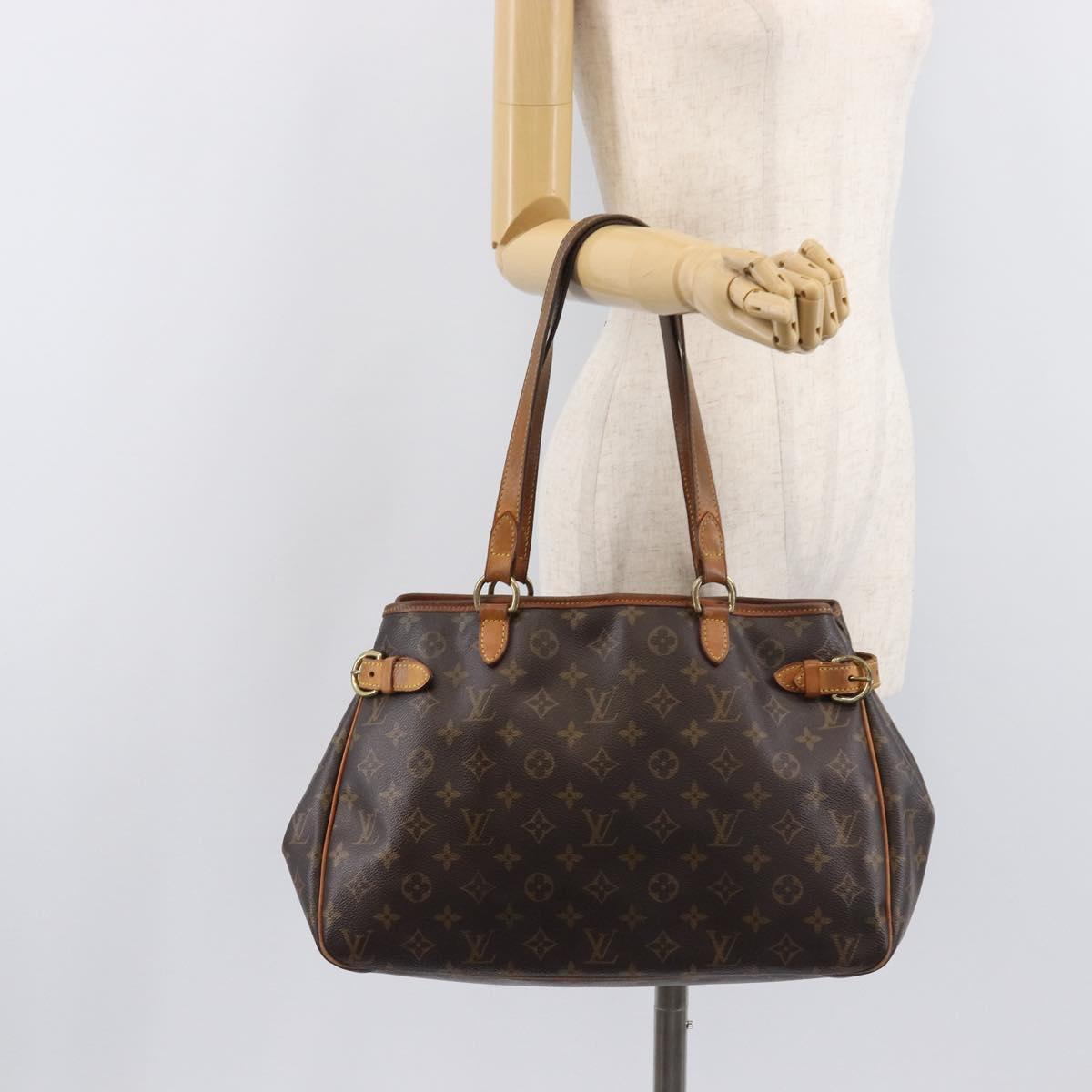 LOUIS VUITTON Monogram Batignolles Horizontal Tote Bag M51154 LV Auth 213335A