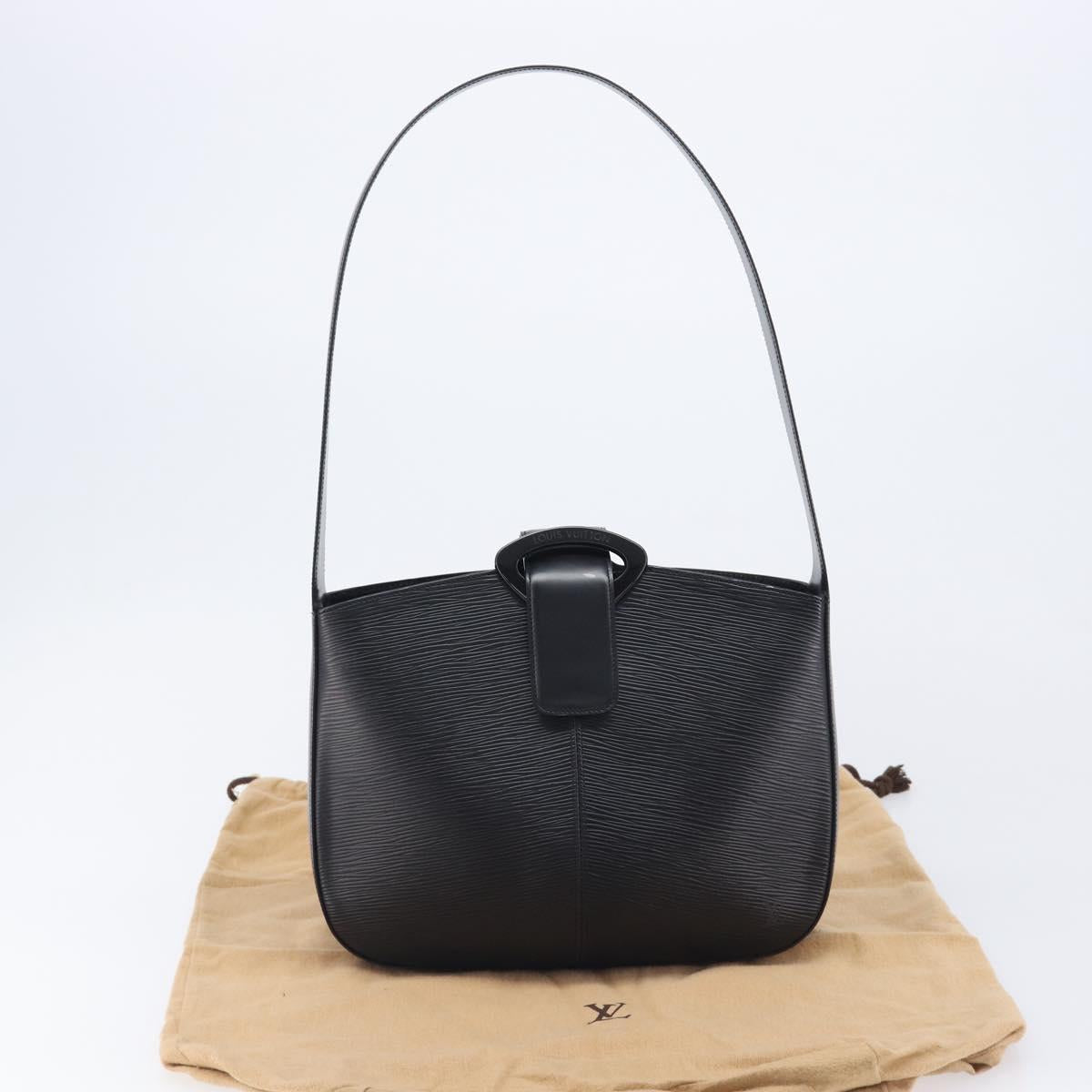 LOUIS VUITTON Epi Revli Shoulder Bag Black M52162 LV Auth 213348V