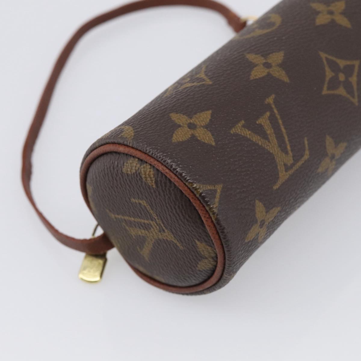 LOUIS VUITTON Monogram Papillon Pouch LV Auth 213349