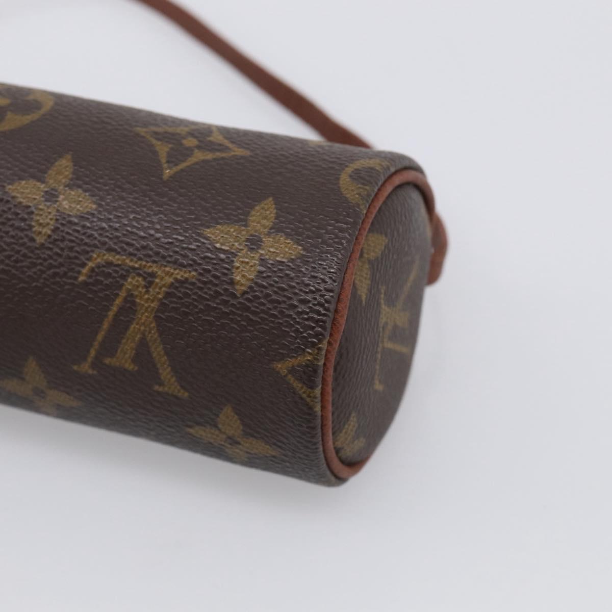 LOUIS VUITTON Monogram Papillon Pouch LV Auth 213349