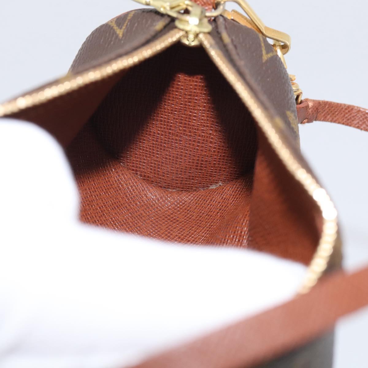 LOUIS VUITTON Monogram Papillon Pouch LV Auth 213349