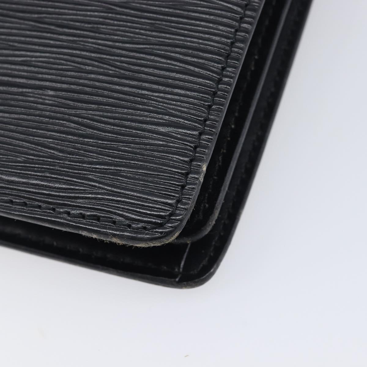 LOUIS VUITTON Epi Capuchin Shoulder Bag Black M52342 LV Auth 213361A