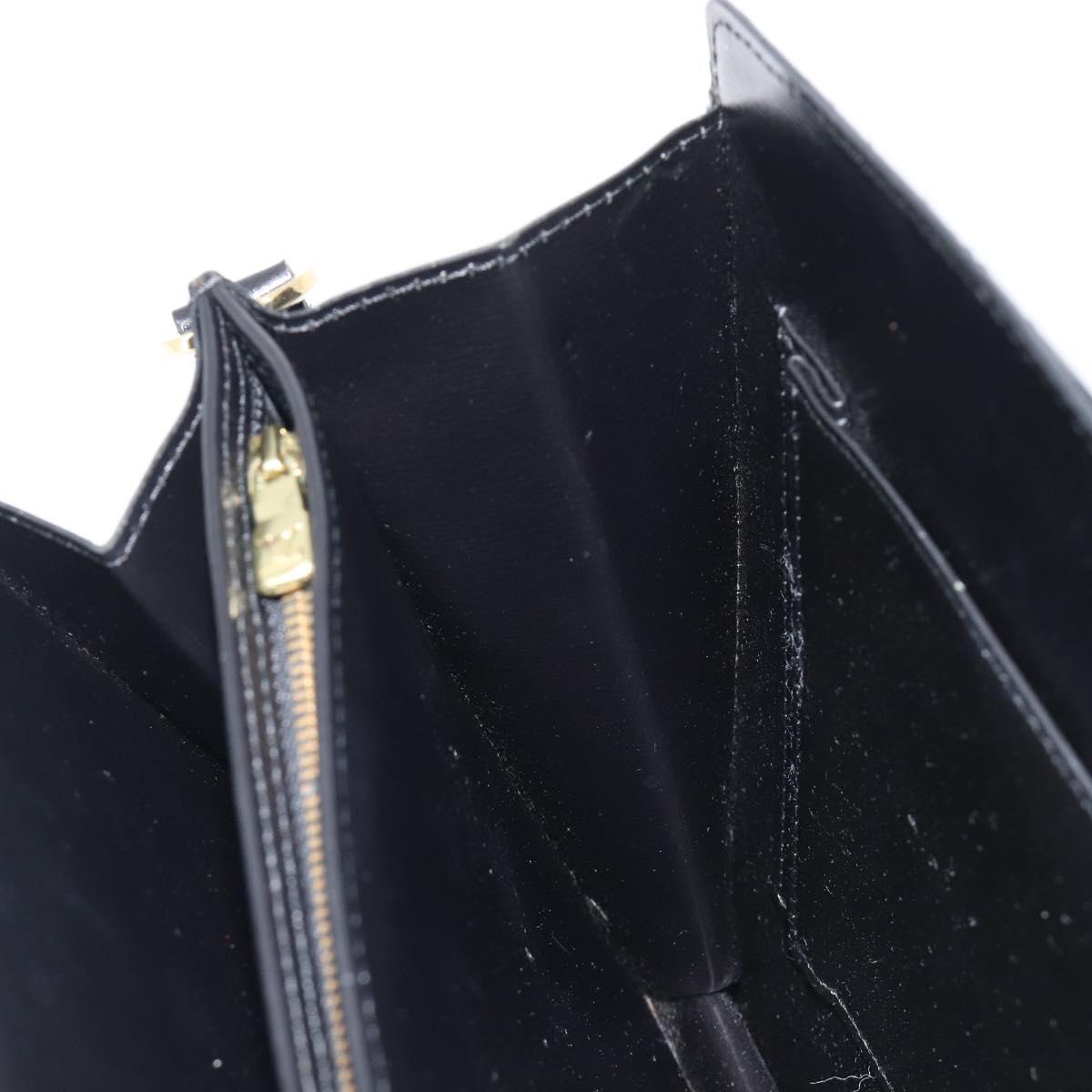 LOUIS VUITTON Epi Capuchin Shoulder Bag Black M52342 LV Auth 213361A