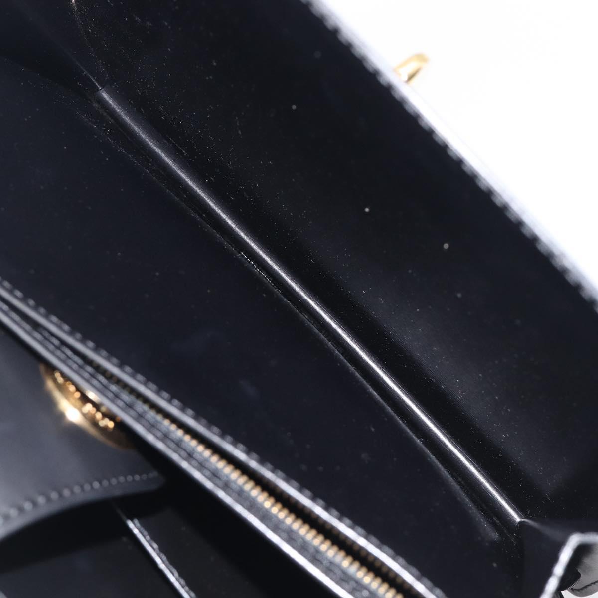 LOUIS VUITTON Epi Capuchin Shoulder Bag Black M52342 LV Auth 213361A