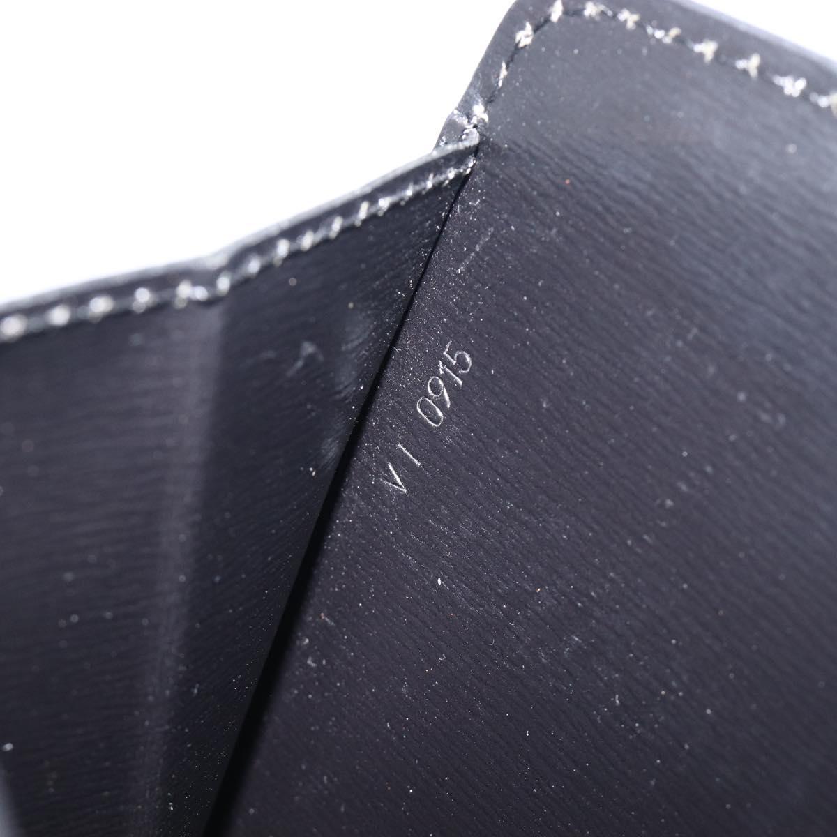 LOUIS VUITTON Epi Capuchin Shoulder Bag Black M52342 LV Auth 213361A