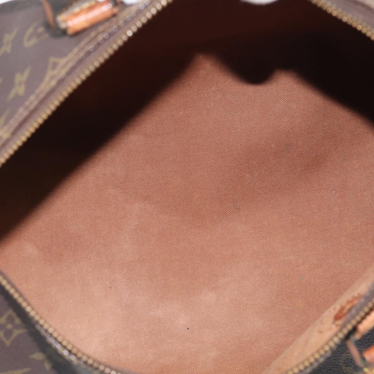 LOUIS VUITTON Monogram Speedy 30 Hand Bag M41526 LV Auth 213372