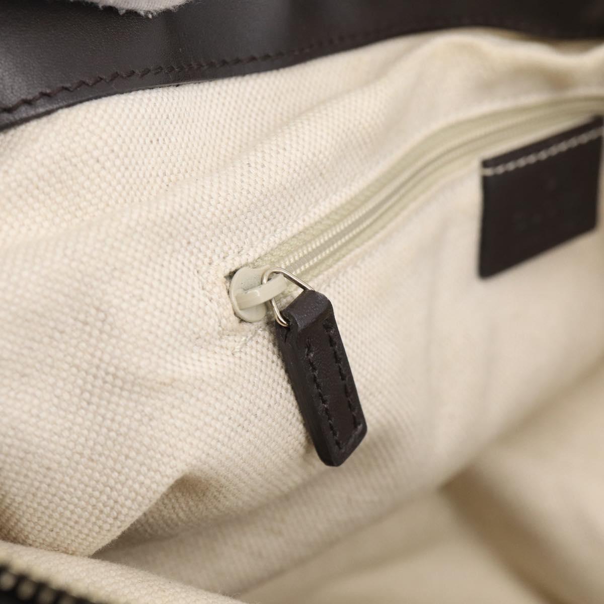 GUCCI GG Canvas Sukey Hand Bag 2way Beige Gold 247902 Auth 213375A