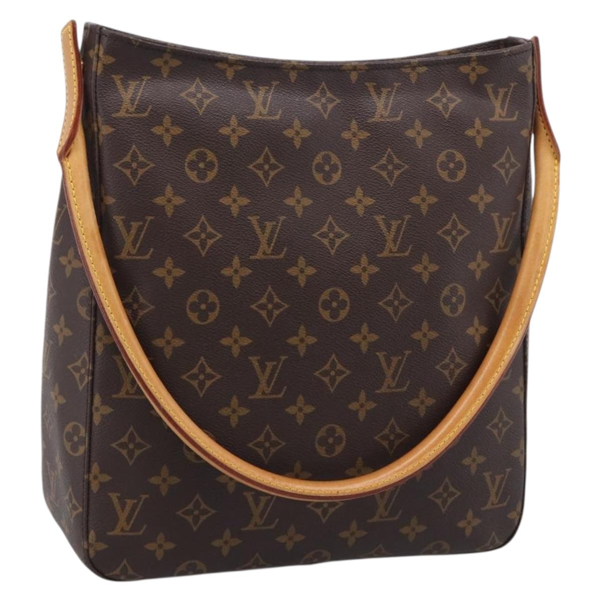 LOUIS VUITTON Monogram Looping GM Shoulder Bag M51145 LV Auth 213381A