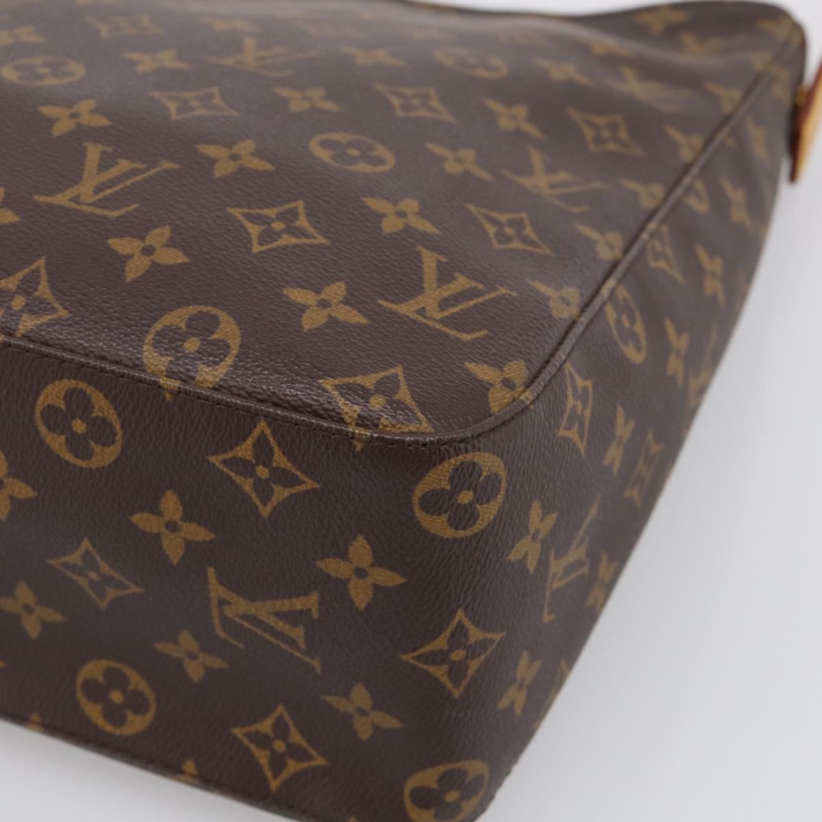 LOUIS VUITTON Monogram Looping GM Shoulder Bag M51145 LV Auth 213381A
