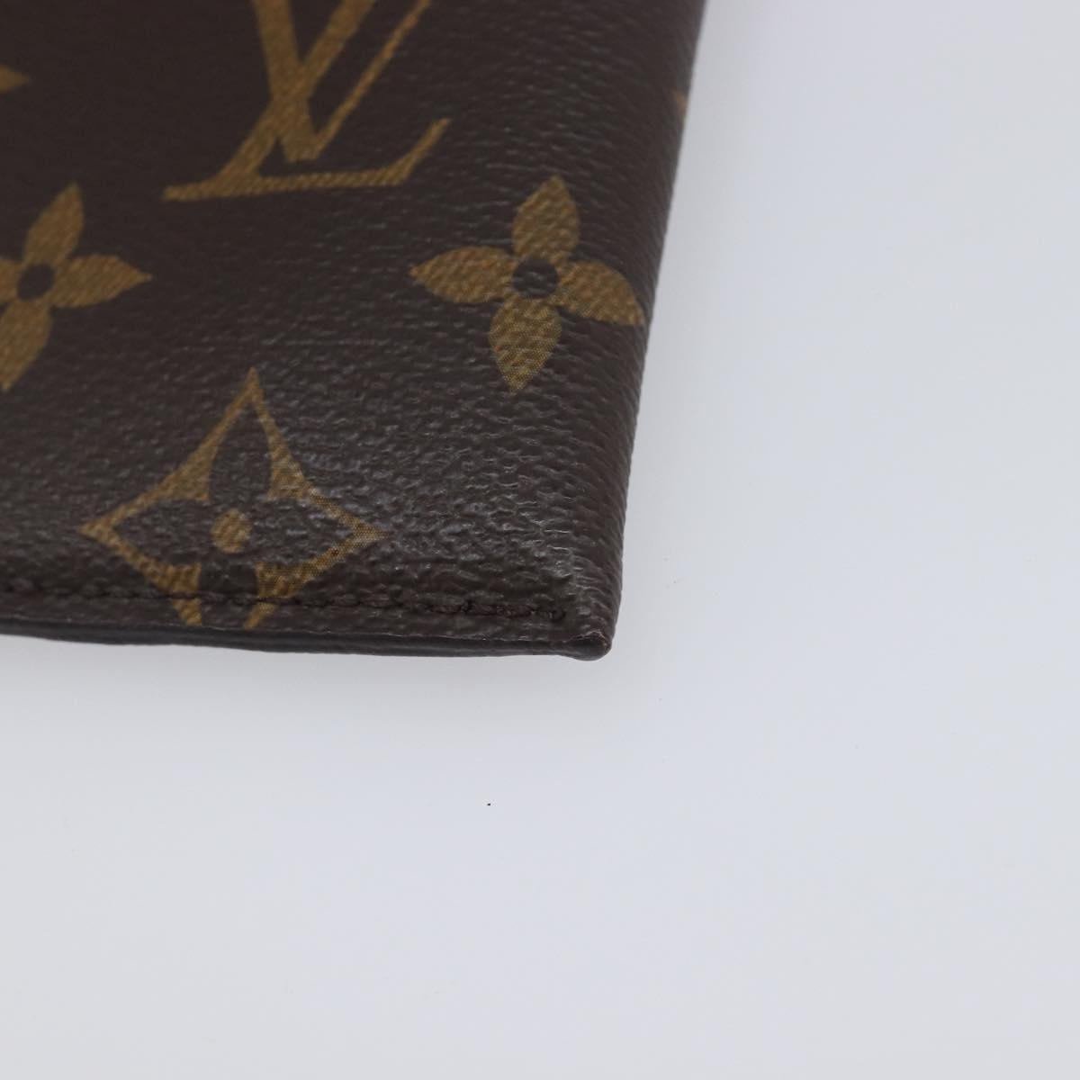 LOUIS VUITTON Monogram Etui Lunette MM Glasses Case M66544 LV Auth 213391V