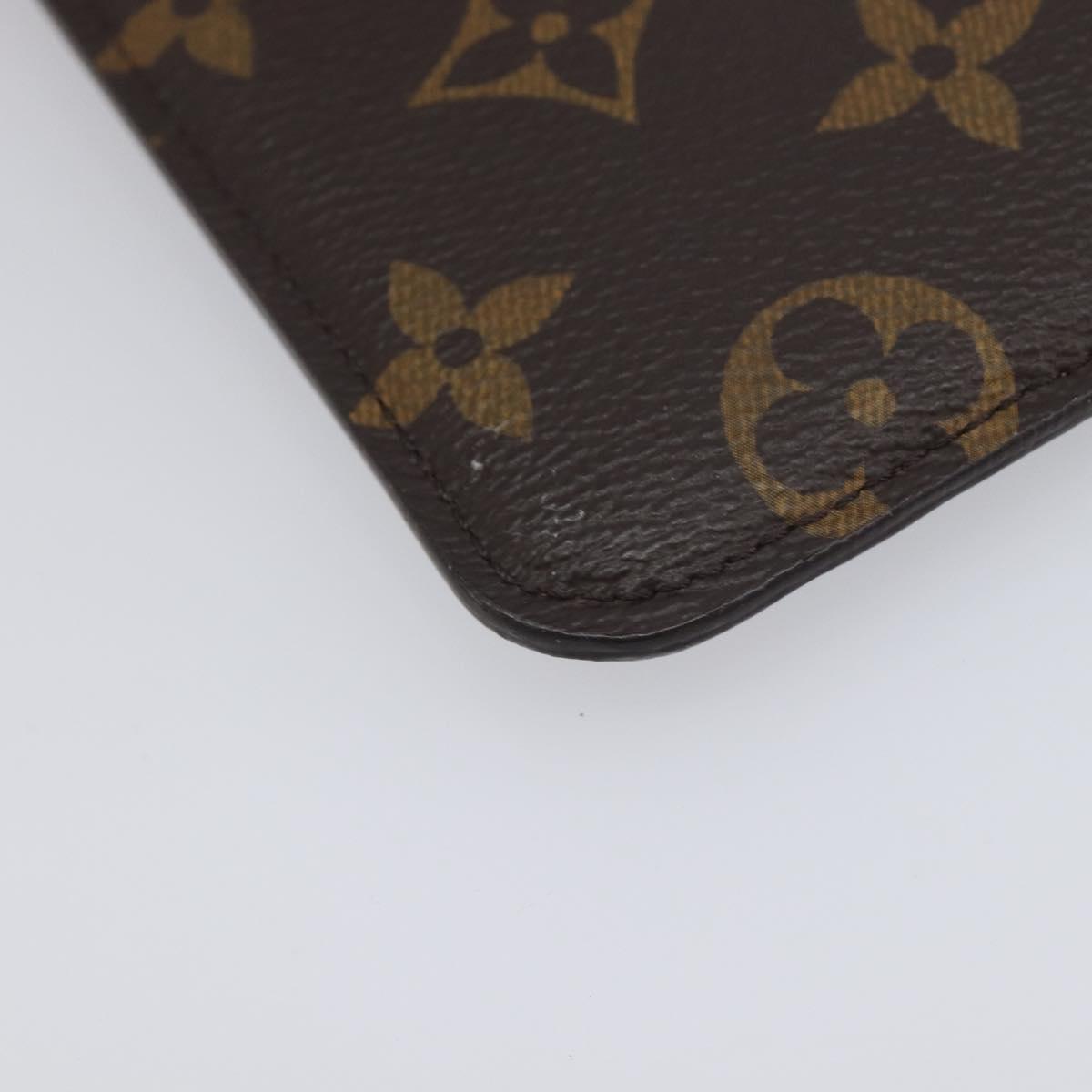 LOUIS VUITTON Monogram Etui Lunette MM Glasses Case M66544 LV Auth 213391V