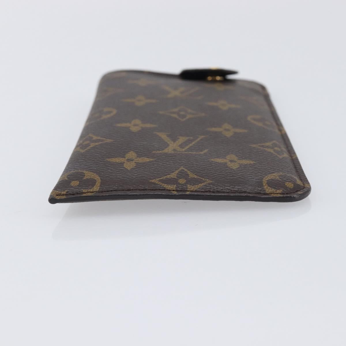 LOUIS VUITTON Monogram Etui Lunette MM Glasses Case M66544 LV Auth 213391V