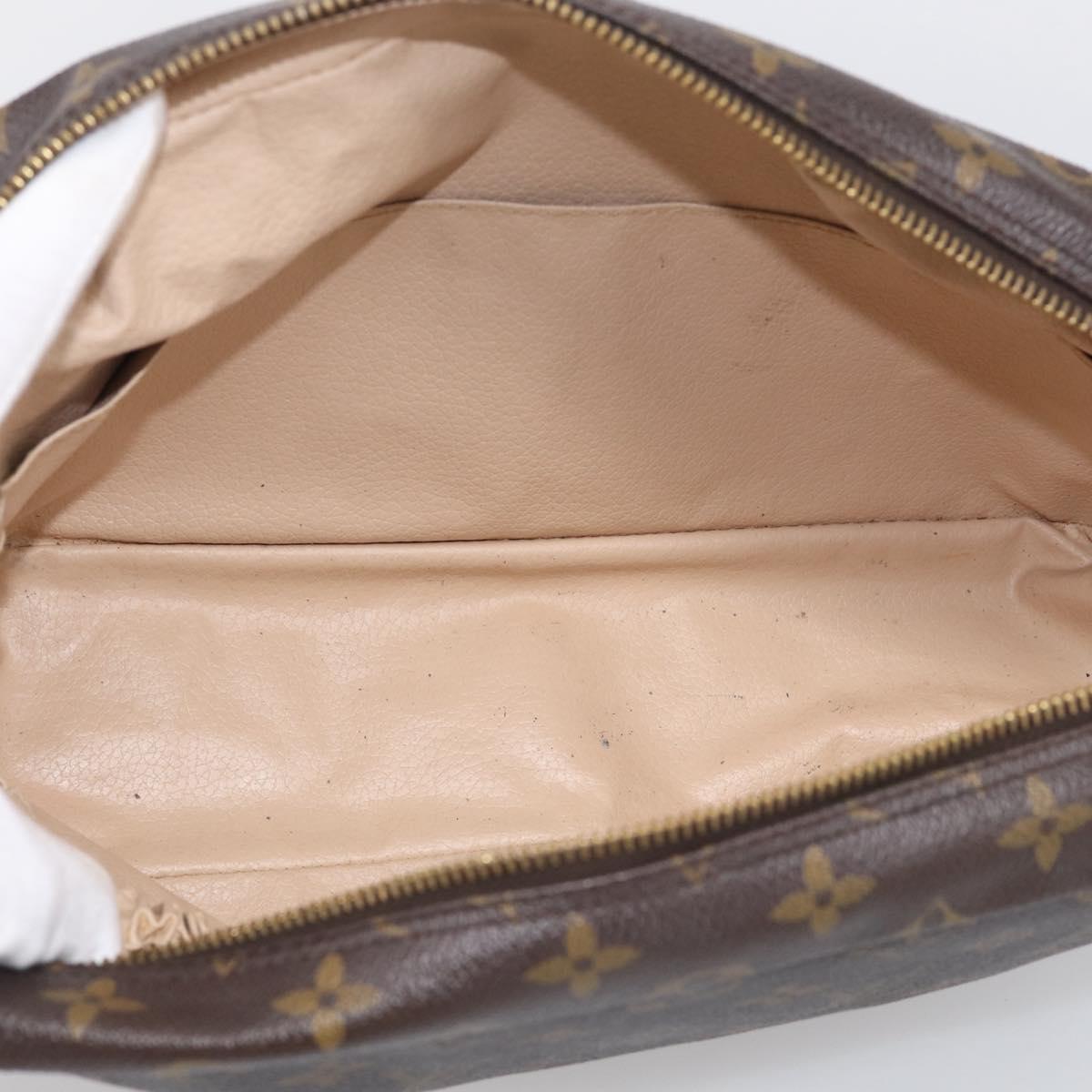 LOUIS VUITTON Monogram Trousse Toilette 28 Clutch Bag M47522 LV Auth 213393