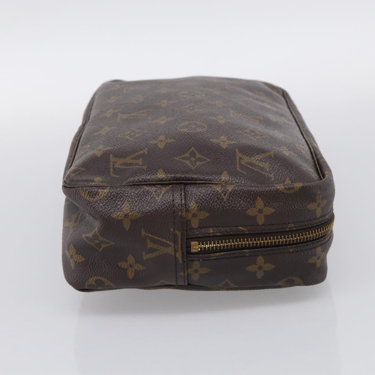 LOUIS VUITTON Monogram Trousse Toilette 28 Clutch Bag M47522 LV Auth 213393