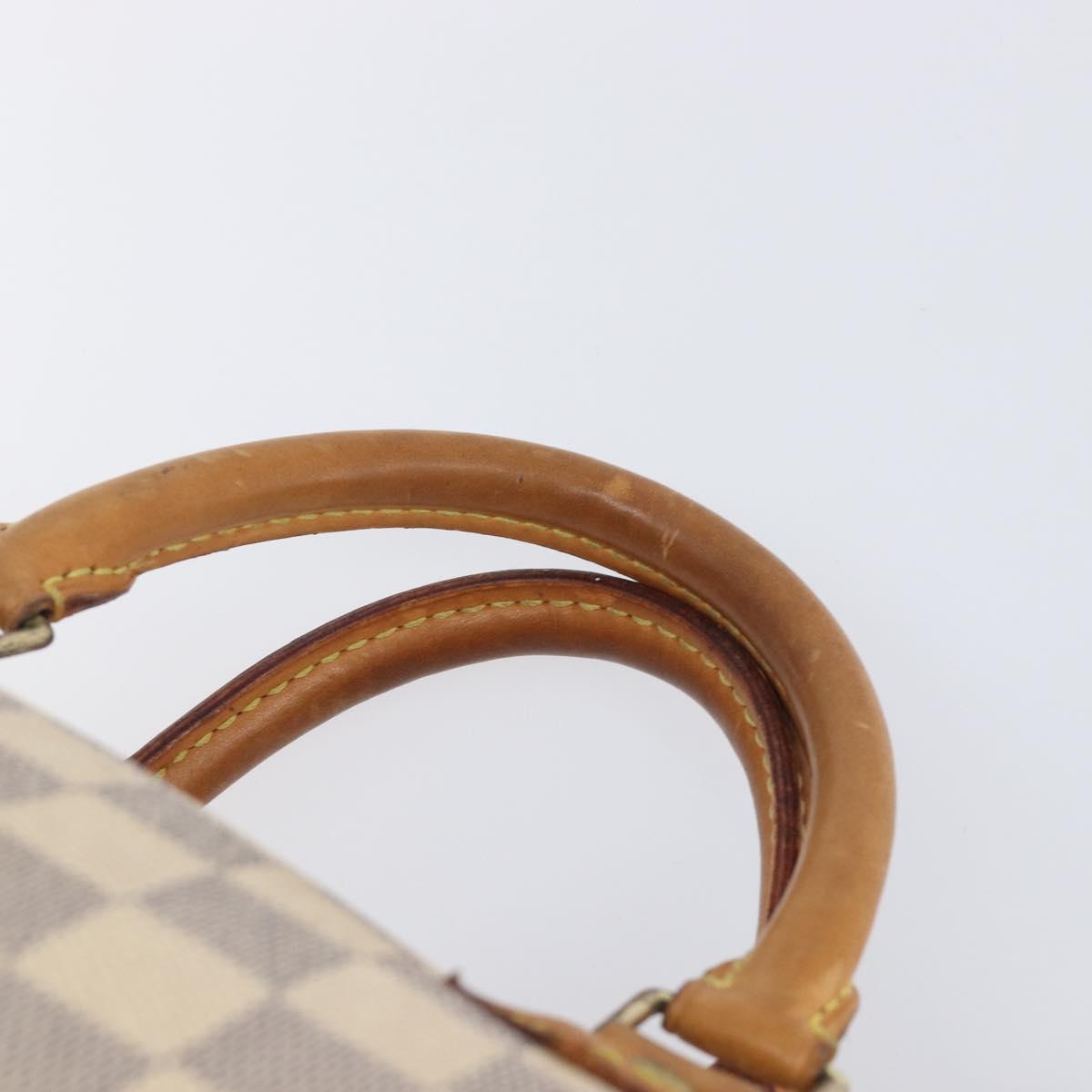 LOUIS VUITTON Damier Azur Speedy 30 Hand Bag N41533 LV Auth 213398