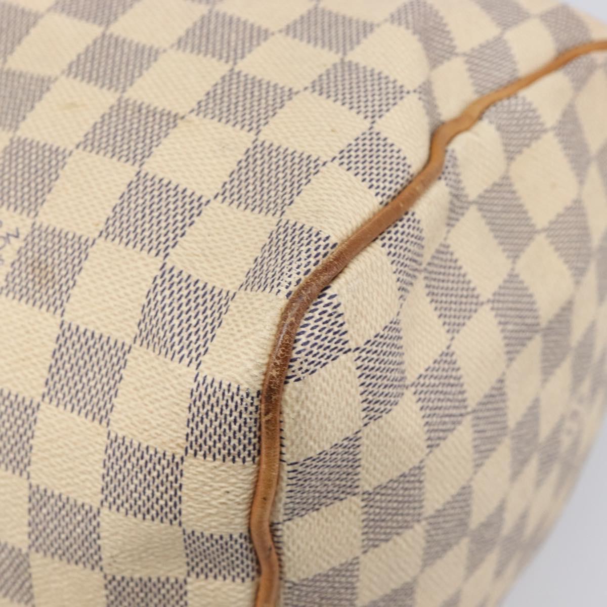 LOUIS VUITTON Damier Azur Speedy 30 Hand Bag N41533 LV Auth 213398