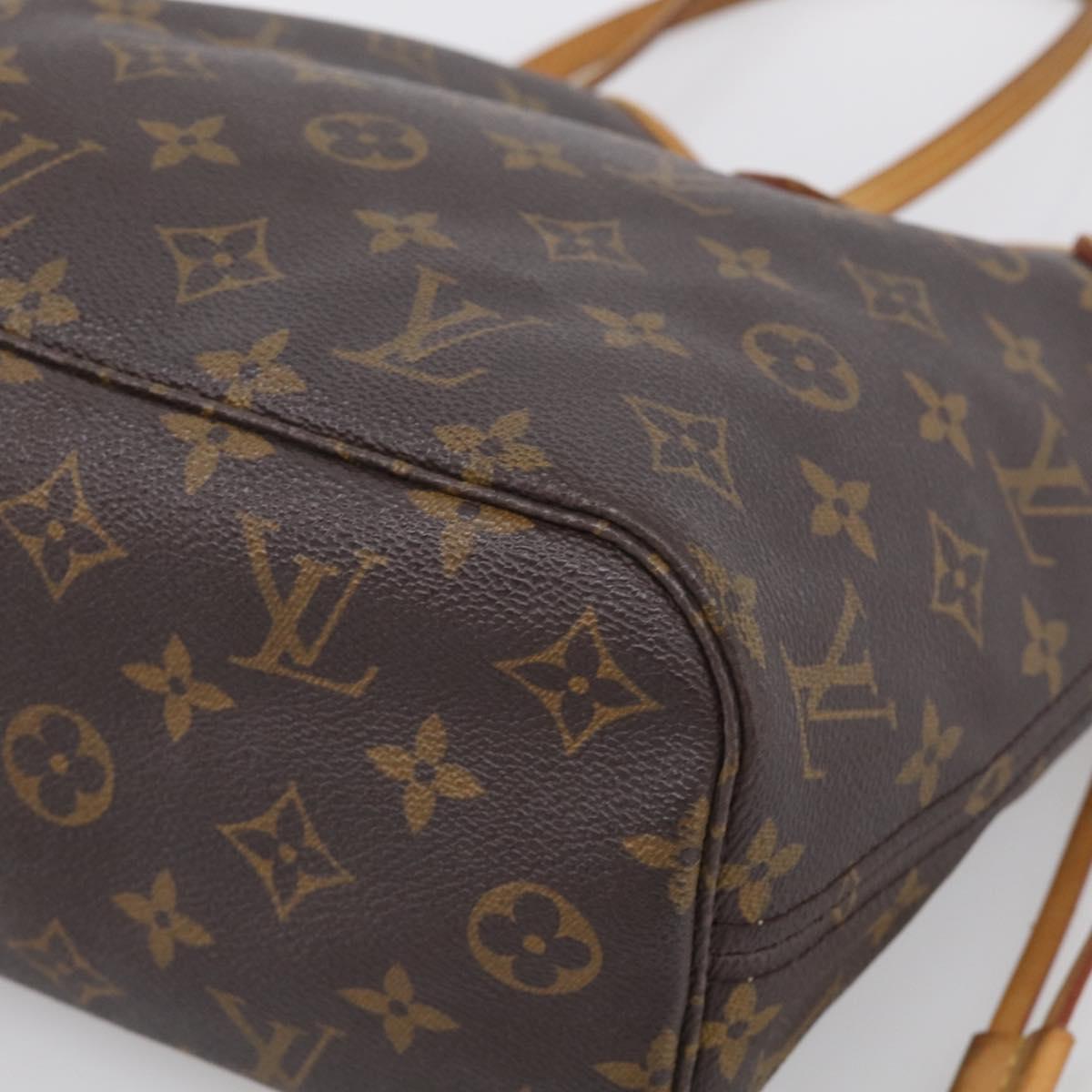 LOUIS VUITTON Monogram Neverfull PM Tote Bag M40155 LV Auth 213399A