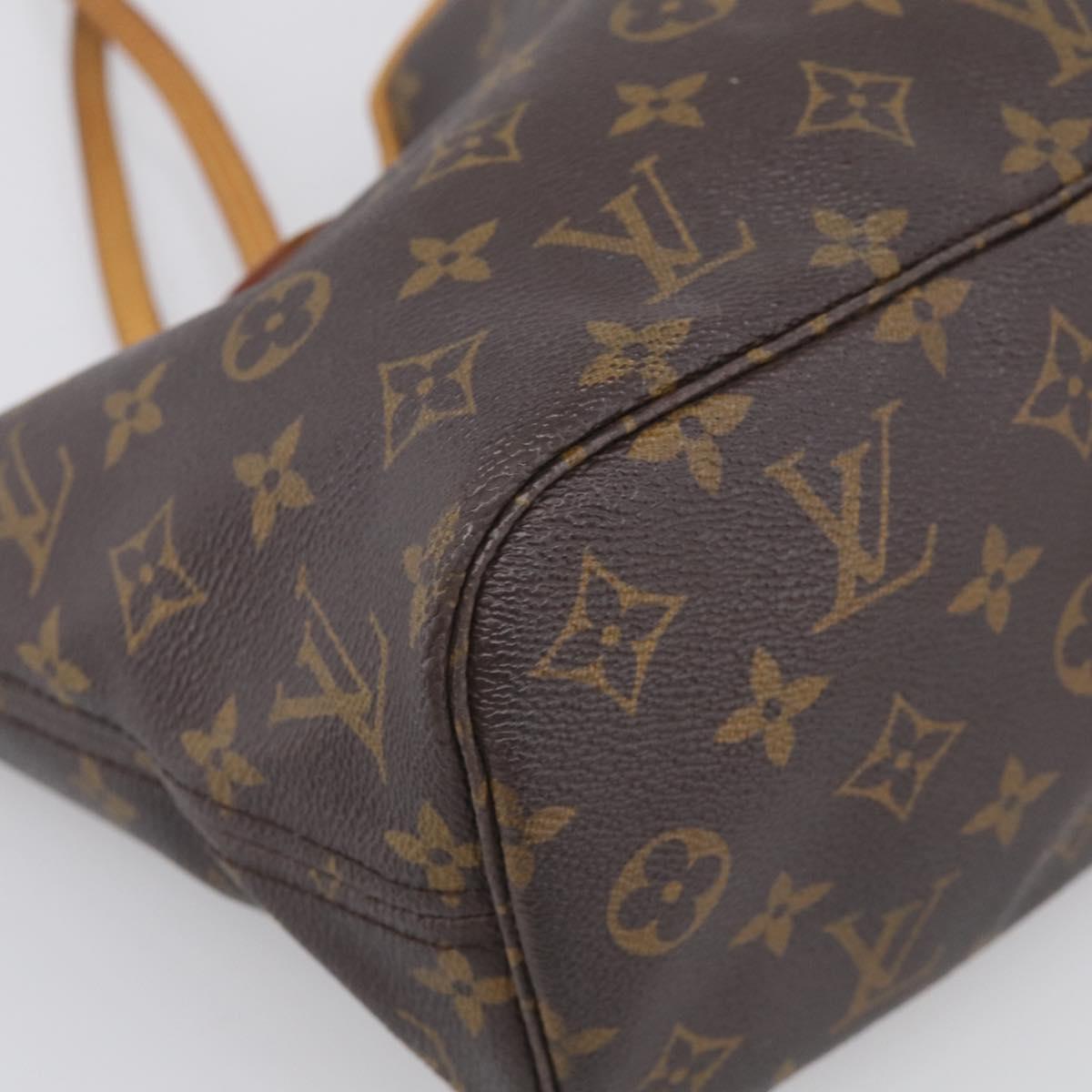 LOUIS VUITTON Monogram Neverfull PM Tote Bag M40155 LV Auth 213399A