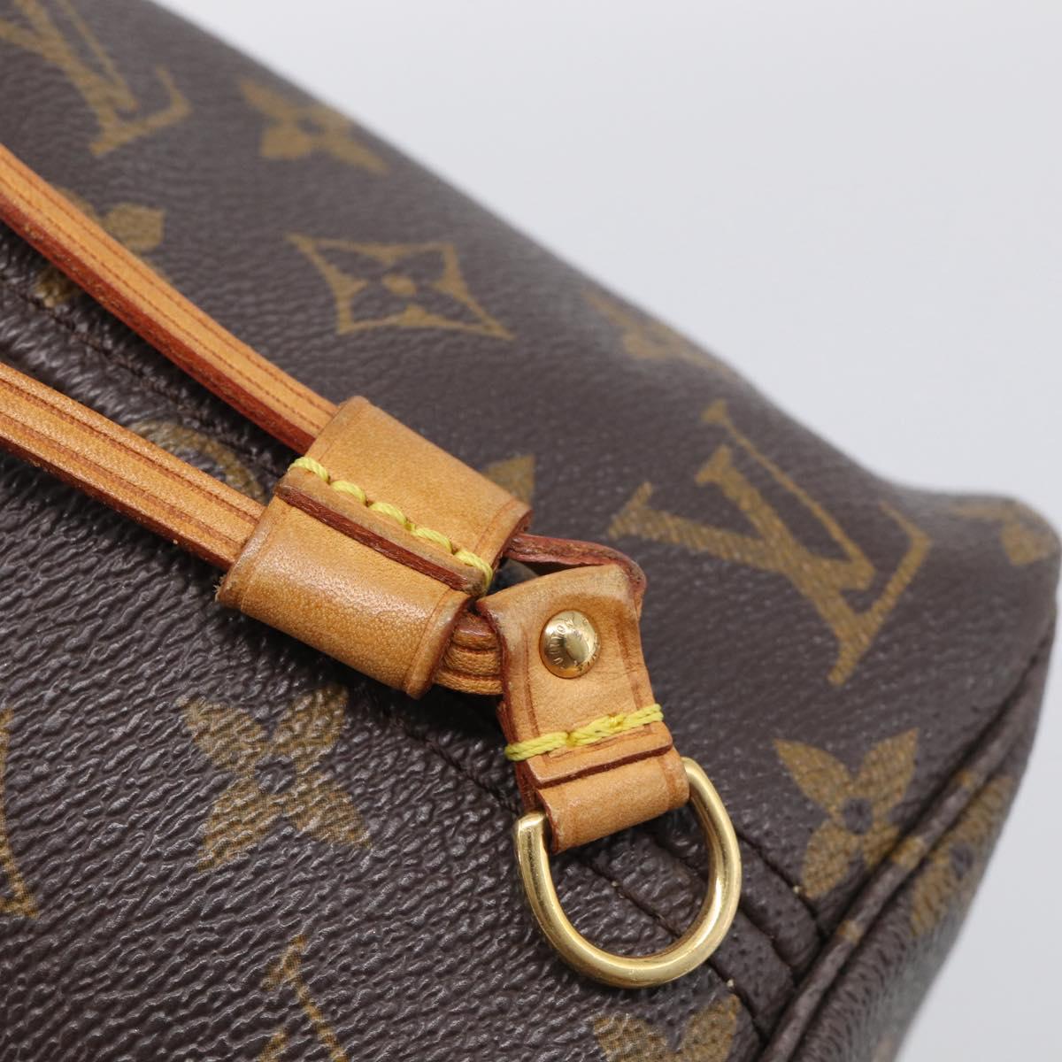 LOUIS VUITTON Monogram Neverfull PM Tote Bag M40155 LV Auth 213399A