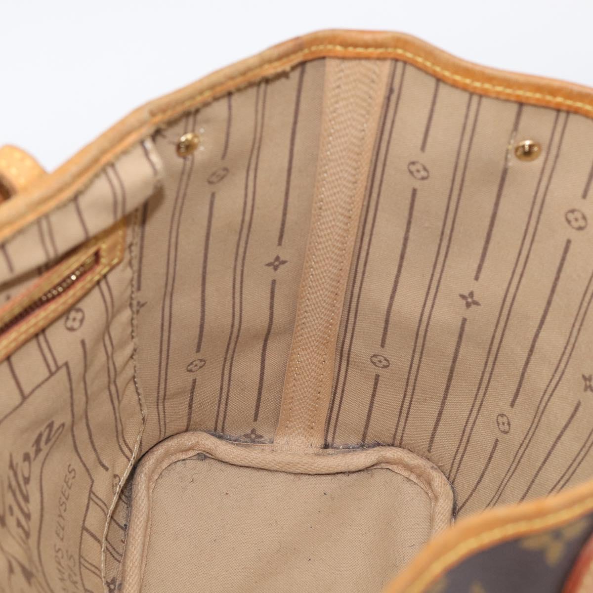 LOUIS VUITTON Monogram Neverfull PM Tote Bag M40155 LV Auth 213399A