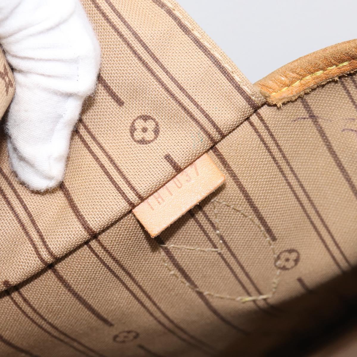 LOUIS VUITTON Monogram Neverfull PM Tote Bag M40155 LV Auth 213399A