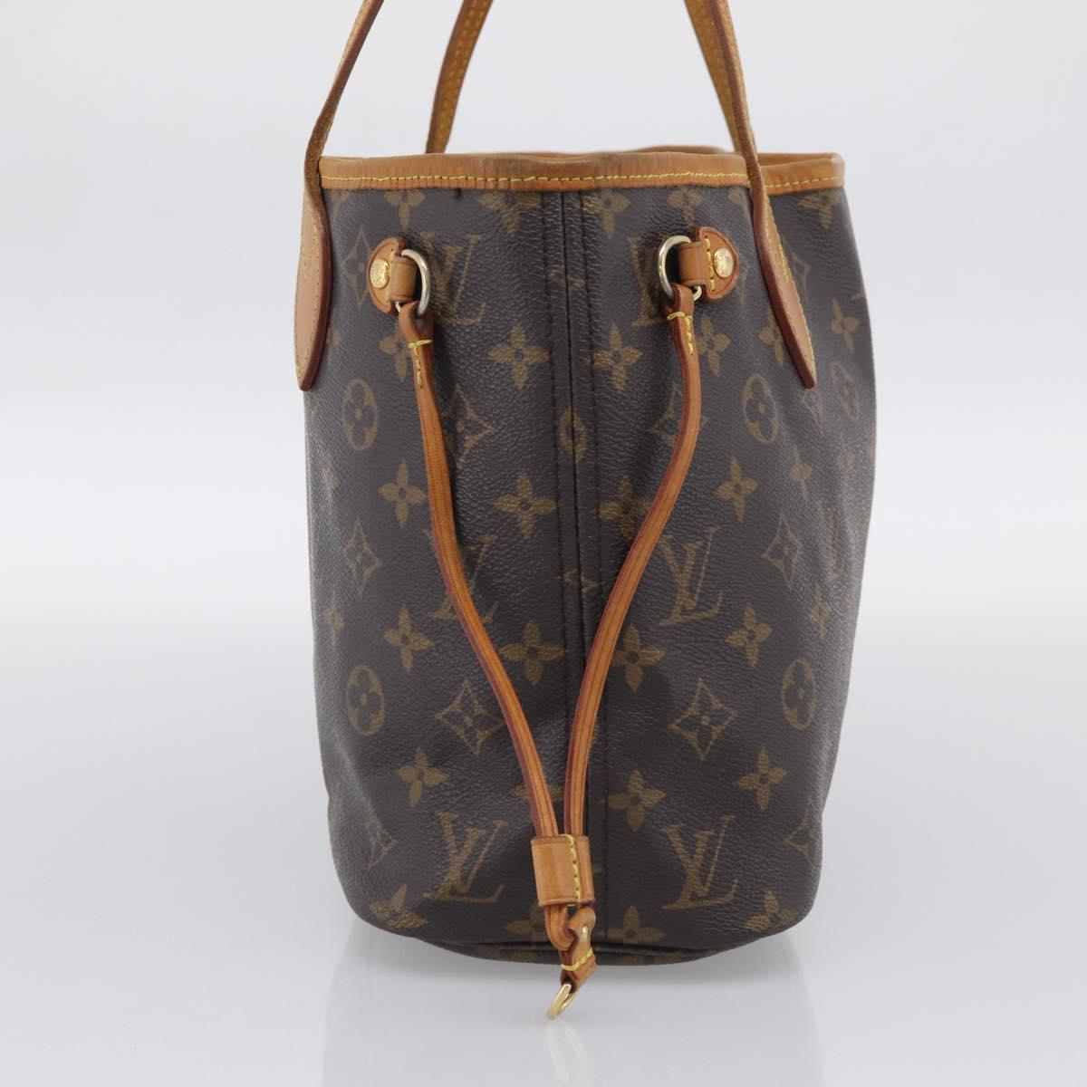 LOUIS VUITTON Monogram Neverfull PM Tote Bag M40155 LV Auth 213399A