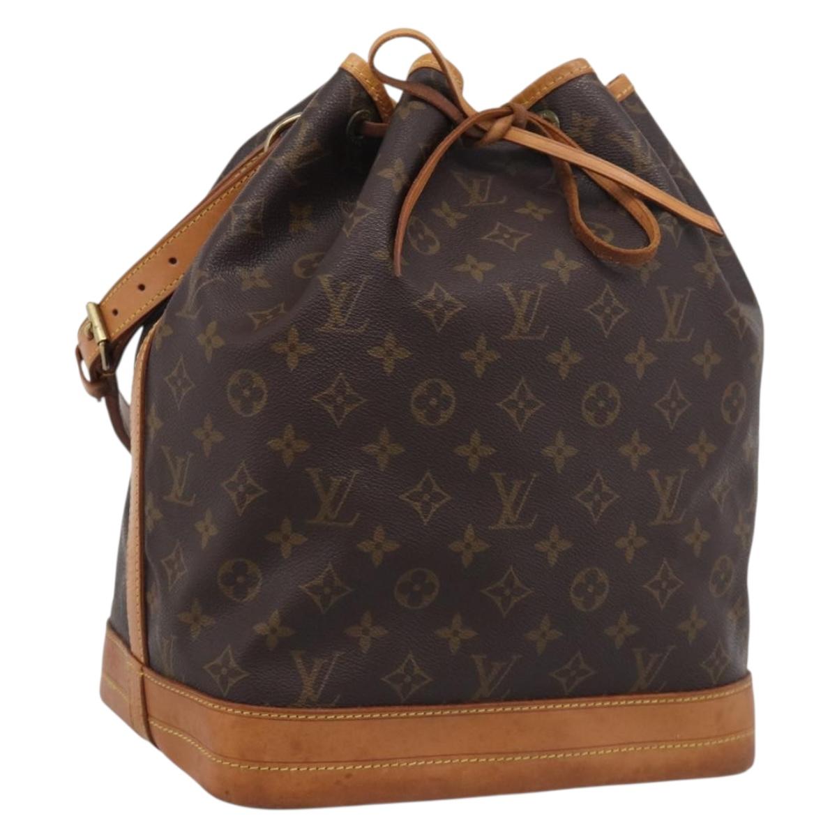 LOUIS VUITTON Monogram Noe Shoulder Bag M42224 LV Auth 213405V