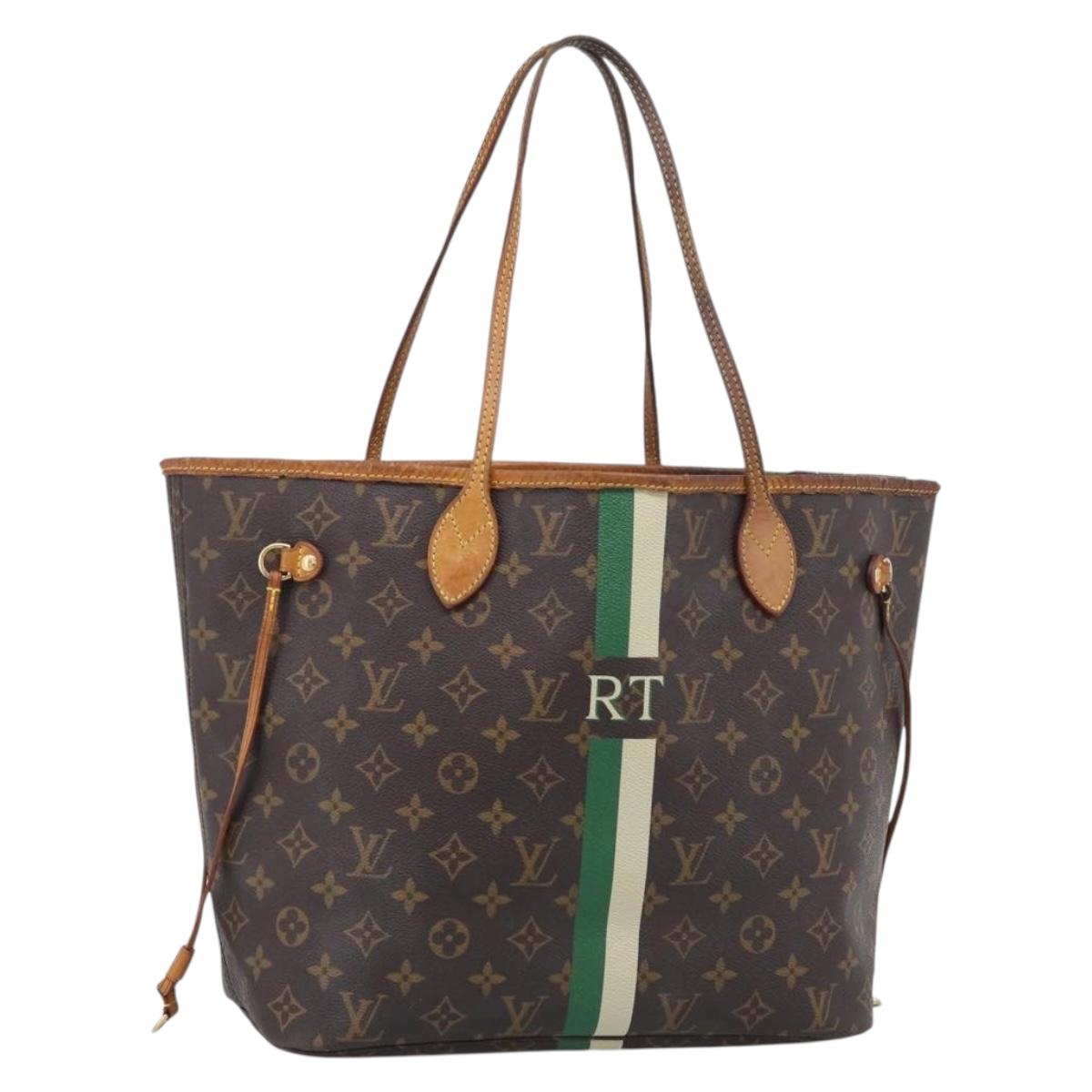 LOUIS VUITTON Monogram Neverfull MM Tote Bag M40156 LV Auth 213406