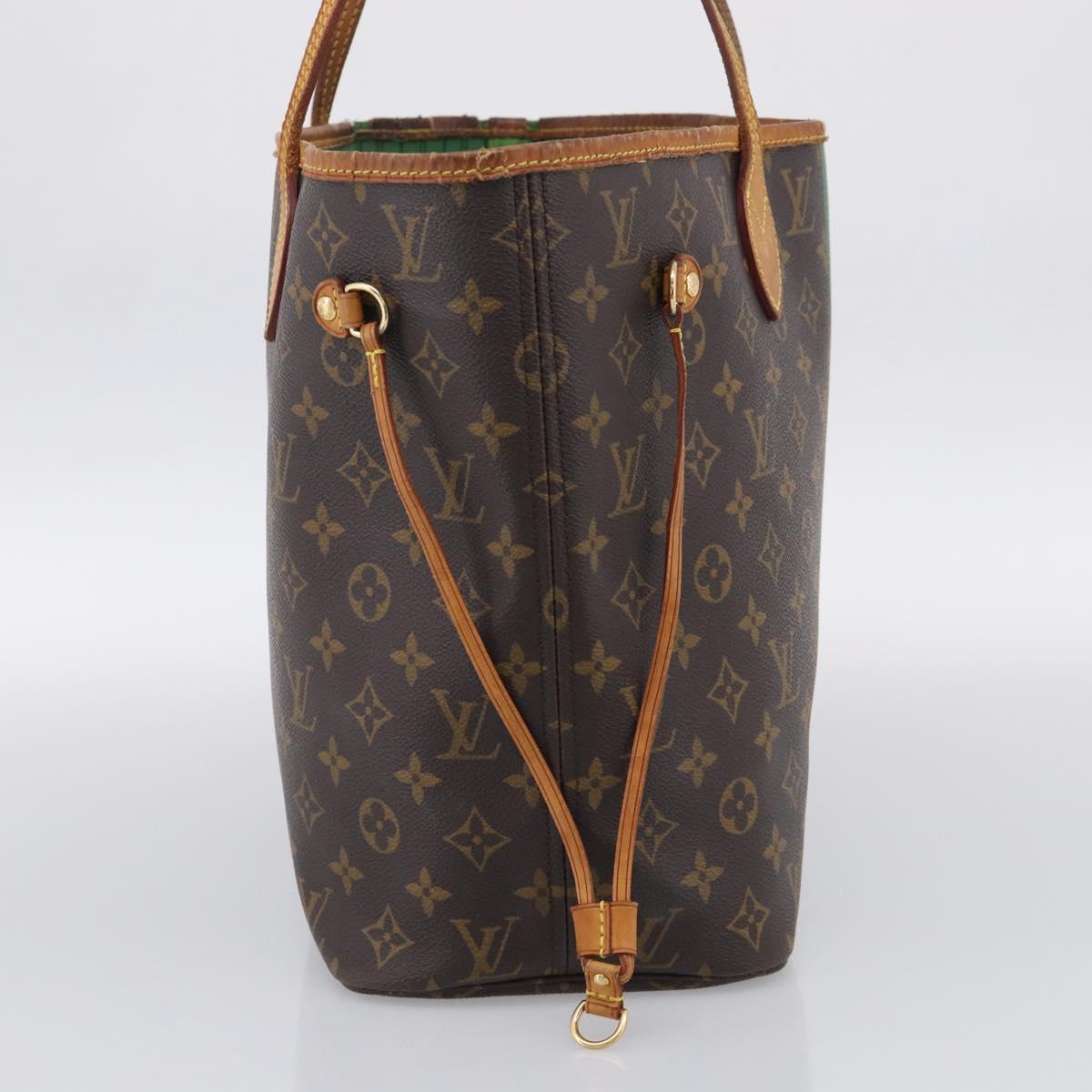 LOUIS VUITTON Monogram Neverfull MM Tote Bag M40156 LV Auth 213406