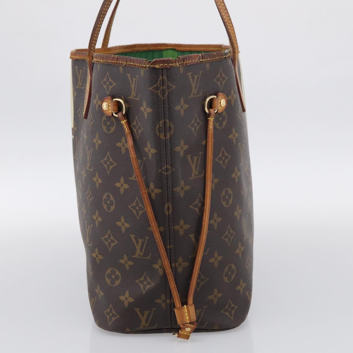LOUIS VUITTON Monogram Neverfull MM Tote Bag M40156 LV Auth 213406